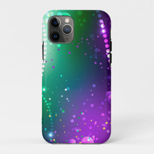 Mardi Gras Festive Paarse Achtergrond Case-Mate iPhone Case
