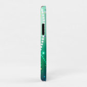 Mardi Gras Festive Paarse Achtergrond Case-Mate iPhone Case (Achterkant/rechts)