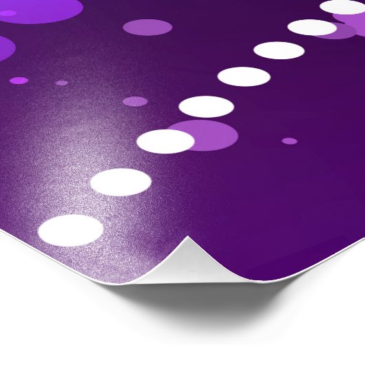 Mardi Gras Festive Paarse Achtergrond Foto Afdruk (Hoek)