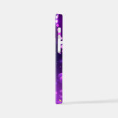 Mardi Gras Festive Paarse Achtergrond iPhone Hoesje (Linkerkant)