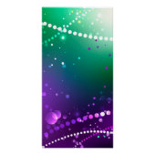 Mardi Gras Festive Paarse Achtergrond Perfect Poster (Voorkant)