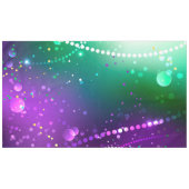 Mardi Gras Festive Paarse Achtergrond Tafelkleed (Voorkant (Horizontaal))