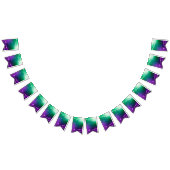 Mardi Gras Festive Paarse Achtergrond Vlaggetjes (Alle)