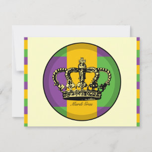 Mardi Gras Flag Crown