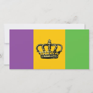 Mardi Gras Flag Crown
