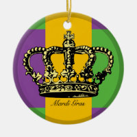 Mardi Gras Flag Crown