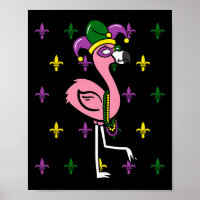 Mardi Gras Flamingo Carnaval Optocht Kostuum
