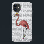 Mardi Gras Flamingo Full iPhone 11 Hoesje<br><div class="desc">Inspirerend en Feestdagen</div>