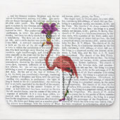 Mardi Gras Flamingo Full Muismat (Voorkant)