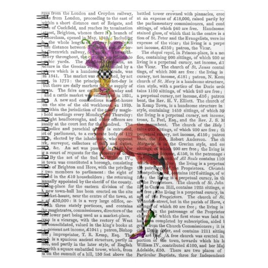 Mardi Gras Flamingo Full Notitieboek (Voorkant)