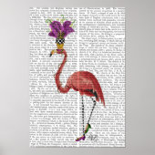 Mardi Gras Flamingo Full Poster (Voorkant)