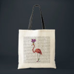 Mardi Gras Flamingo Full Tote Bag<br><div class="desc">Inspirerend en Feestdagen</div>
