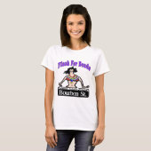 Mardi Gras Flash voor Beads Bourbon St T-shirt (Voorkant volledig)
