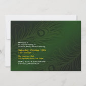 Mardi Gras Flat Uitnodiging (Achterkant)