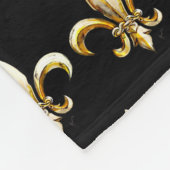 Mardi Gras Fleece Lap Deken voor Rolstoel (Hoek)