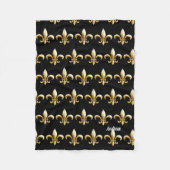 Mardi Gras Fleece Lap Deken voor Rolstoel (Voorkant)