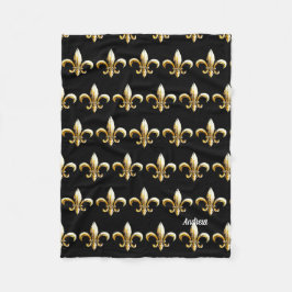 Mardi Gras Fleece Lap Deken voor Rolstoel