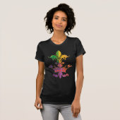 Mardi Gras Fleur de Crown T-shirt (Voorkant volledig)