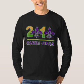 Mardi Gras Fleur-de-Lis 2010 T-shirt