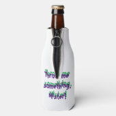 Mardi Gras Fleur de Lis Bottle Cooler (Fles Achterkant)