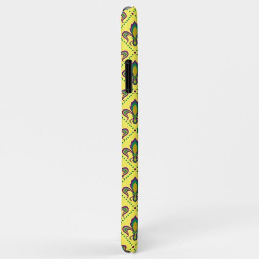 Mardi Gras Fleur De Lis Case-Mate iPhone Case (Achterkant/rechts)