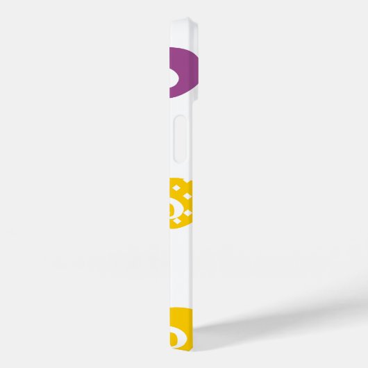 Mardi Gras Fleur de Lis Case-Mate iPhone Case (Achterkant / Rechts)