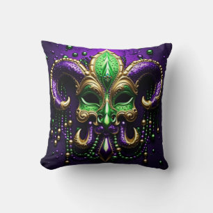 Mardi Gras Fleur De Lis Design 2024 Kussen