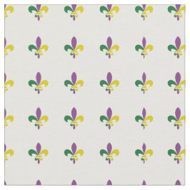 Mardi Gras Fleur De lis Fabric Stof