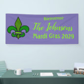 Mardi Gras Fleur de Lis Feest Banner Decoratie (Beurs)