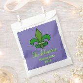 Mardi Gras Fleur de Lis feestzakjes Bedankzakje (Geknipt)