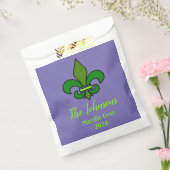 Mardi Gras Fleur de Lis feestzakjes Bedankzakje (Gezegeld)