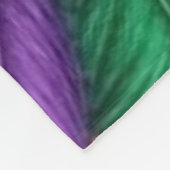 Mardi Gras Fleur de lis Fleece Deken (Hoek)