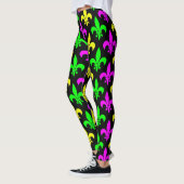 Mardi Gras Fleur De Lis Leggings (Links)