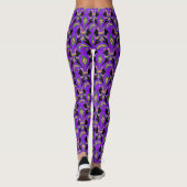 Mardi Gras Fleur de Lis Leggings (Achterkant)
