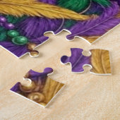 Mardi Gras Fleur de lis Legpuzzel (Zijkant)