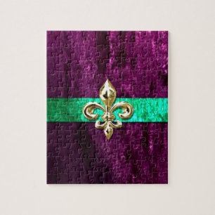 Mardi Gras Fleur De Lis New Orleans Legpuzzel