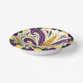 Mardi Gras fleur-de-lis Papieren Kommen (Gebogen)