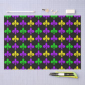 Mardi Gras Fleur de Lis Pattern Tissuepapier (Craft)