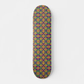 Mardi Gras Fleur de lis Persoonlijk Skateboard (Voorkant)