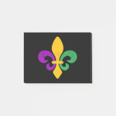 Mardi Gras Fleur De Lis Post-it® Notes (Voorkant)