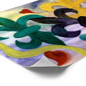 Mardi Gras Fleur de lis print (Hoek)