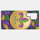 Mardi Gras Fleur de lis Samsung Galaxy Hoesje (Achterkant horizontaal)