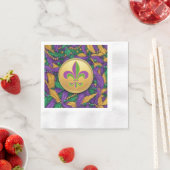 Mardi Gras Fleur de lis Servet (Insitu)