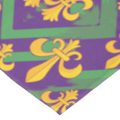 Mardi Gras Fleur de lis Tafelkleed (Gekanteld)