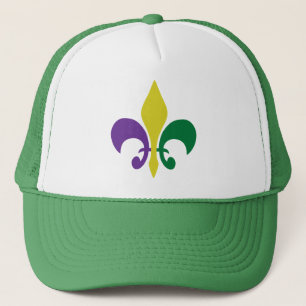 Mardi Gras ~ Fleur De Lis Trucker Pet