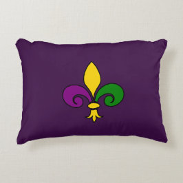 Mardi Gras fleur-de-lys Decoratief Kussen