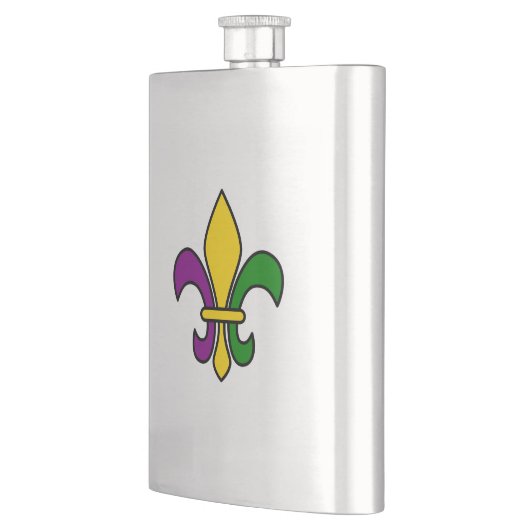 Mardi gras fleur de lys flacon (Links)
