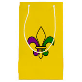 Mardi Gras fleur-de-lys Small Gift Bag Klein Cadeauzakje (Voorkant)