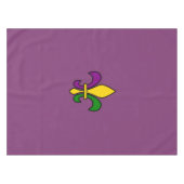 Mardi Gras fleur-de-lys Tafelkleed (Voorkant (Horizontaal))