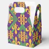 Mardi gras fleur di Lis Bedankdoosjes (Geopend)